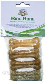 Лакомство для собак Croci King Bone Кость жилистая 8 см C6003053 ЦЕНА ЗА 1 ШТ