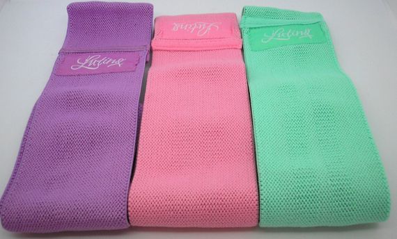 Тканинні фітнес гумки оригінал Luting Hip Resistance Bands комплект 3 шт