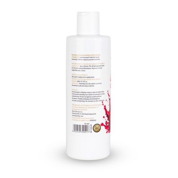 Водний лубрикант 2в1 для інтимної близькості та масажу MyLove Aroma Series Cherry (Вишня), 300 мл Sex Aura | Зображення 5