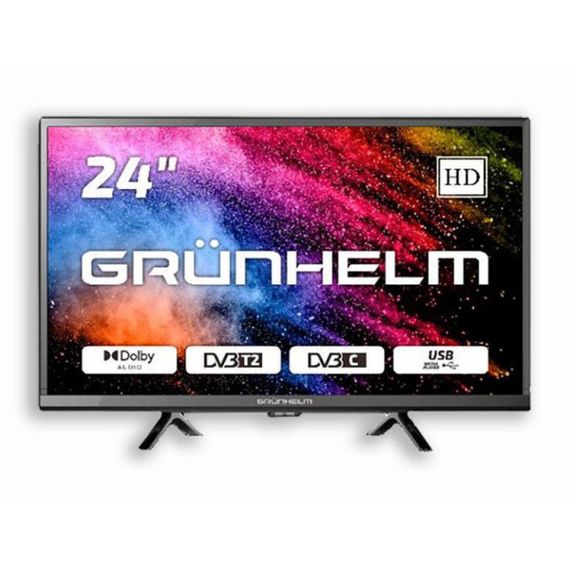 Телевізор Grunhelm 24H300-T2 24" LED TV T2
