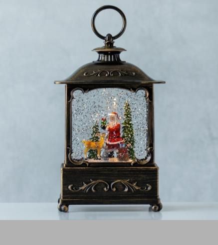 Новорічний нічник вінтажний ліхтар XMAS WDL-24073A 27 см (47695-10098_989)