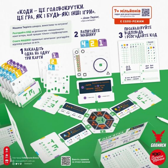 Настільна гра Машина Тюрінга (Turing Machine) | Зображення 1