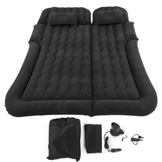 Матрац автомобільний 180х130 см, з насосом універсальний автомобільний надувний матрац | Зображення 3