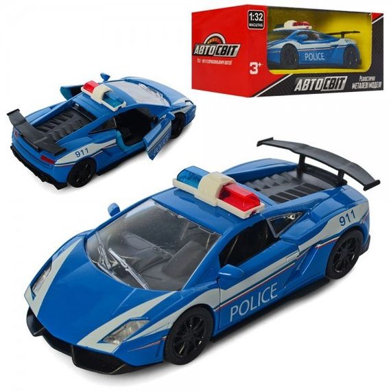 Машинка інертна Auto Mir Поліція AS-2751 12,5 см