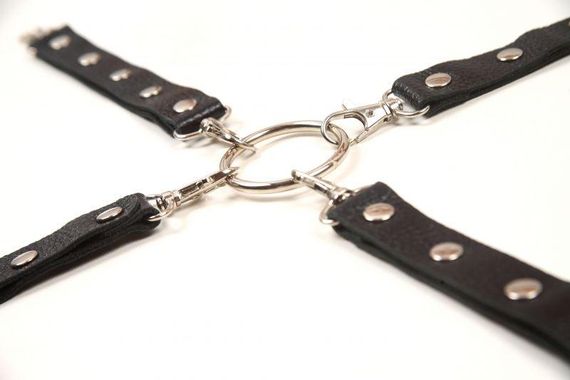 Фиксатор Leather Fixer Large Black sexstyle | Зображення 1