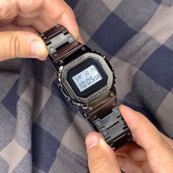 Чоловічий годинник Skmei 1456BK Black | Зображення 6