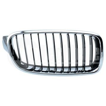 Решетка радиатора правая BMW 3 F30 11-18 (хром/чёрн.), AutoTechteile, 700 0303, 51137255412