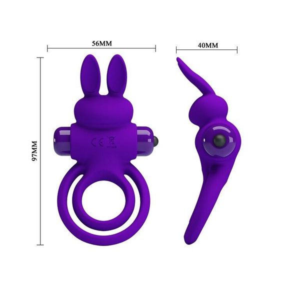 Кільце ерекційне серії Pretty Love "Vibrant penis ring III" BI-210206-1 Sex Aura | Зображення 6