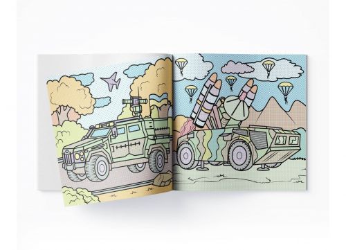 Водяні розмальовки "Зброя перемоги" (укр) | Зображення 1