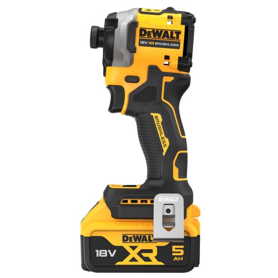 Шуруповерт ударный аккумуляторный бесщёточный 206Нм DeWALT DCF850P2T | Зображення 4