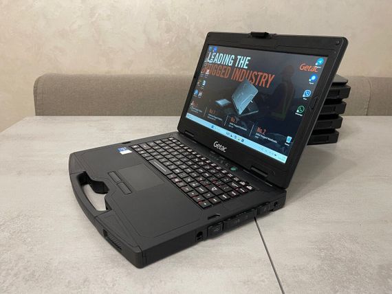 Защищенный ноутбук Getac S410 G4 / 14" (1920x1080) IPS Touch / Intel Core i7-1185G7 (4 (8) ядра по 4.8 GHz) / 32 GB DDR4 / 1000 GB SSD M.2 / Intel Iris Xe Graphics / WebCam / Без стилуса б/у | Зображення 4