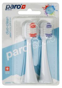 Змінні щітки для ніжного та ретельного очищення paro® sonic Duo-clean для щітки paro®sonic
