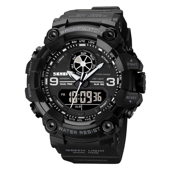 Чоловічий годинник Skmei 1818 Black.