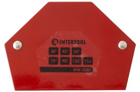 Держатель магнитный для сварки Intertool - 11кг трапеция (MW-0001)