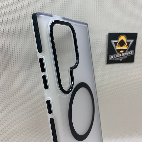 Чохол Samsung Galaxy S24 Ultra Wlons Hybrid MagSafe Матовий Протиударний Сірий | Зображення 2