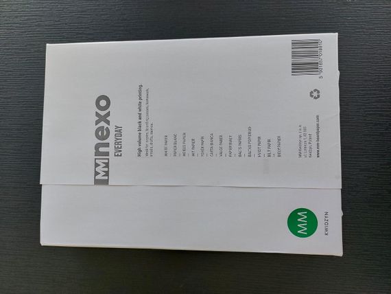 Папір офісний Nexo Everyday A4 80 г/м2 клас C 500 аркушів | Зображення 3