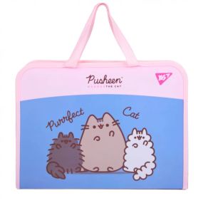 Папка-портфель на блискавці Pusheen YES 492317 Різнокольоровий shop (5056574451859)