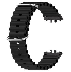 Силіконовий ремінець Primo Ocean для смарт-годинника Samsung Galaxy Fit 3 (SM-R390) - Black