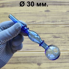 Стеклянная трубка Simple Oil Blue