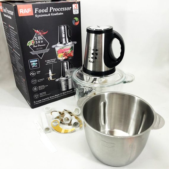 Електричний блендер стаціонарний для смузі RAF R.7028 300 Вт 3 л, Блендер зі знімною чашею CM-14 | Зображення 8