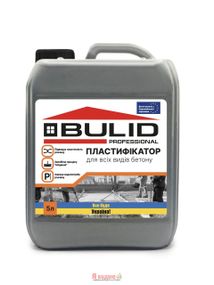 Пластифікатор для всіх типів бетону 10 л Bulid