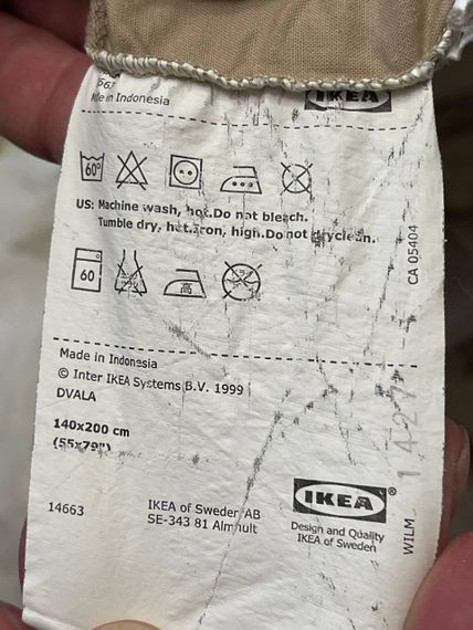 Простирадло IKEA 140х200. б/в | Зображення 5