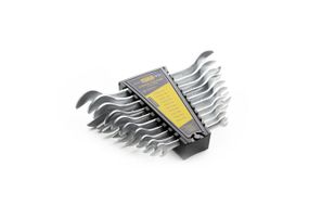 Набор ключей рожковых 6x7мм, 8x10мм, 10x12мм, 12x13мм, 14x17мм, 19x22мм (6шт) СИЛА