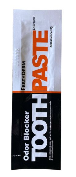 Зубна паста - пробник FREZYDERM TOOTHPASTE ODOR BLOCKER, 3 гр.