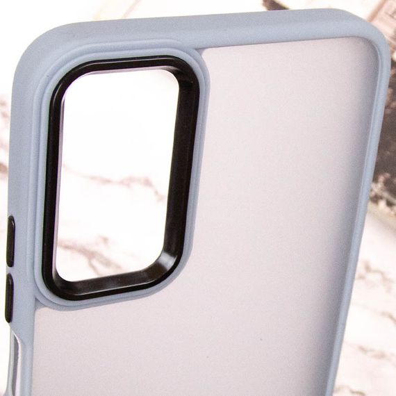 Чехол TPU+PC Lyon Frosted для Oppo A58 4G Sierra Blue | Зображення 4