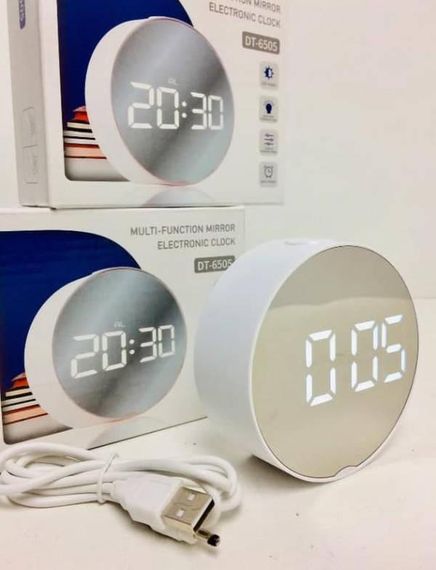 Часы настольные зеркальные 6505 mirror