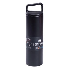Термос металевий 500 мл Bottle Sport з вакуумною ізоляцією  чорний HPGM5009B