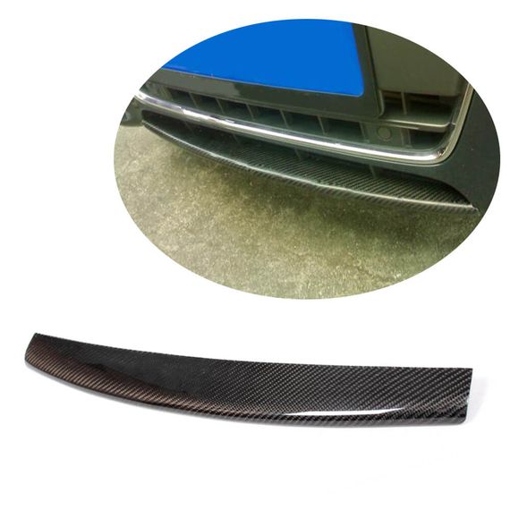 Передний Бампер Лип V1 (для Base 2007-2011, Карбон) для Ауди A5