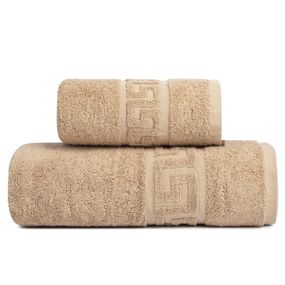 Рушник IDEIA 87424 Узбекистан 50*90  Махра Бежевий