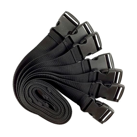 Ремені для бондажу Art of Sex - BDSM Bondage Black Night Simple | Зображення 2