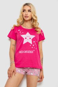 Пижама женская, цвет малиновый, 243R50713