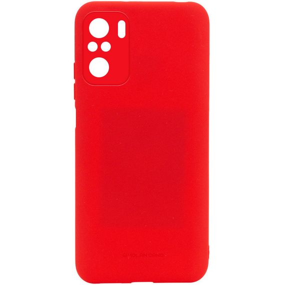 TPU чехол Molan Cano Smooth для Xiaomi Redmi K40 / K40 Pro / K40 Pro+ / Poco F3 / Mi 11i Червоний