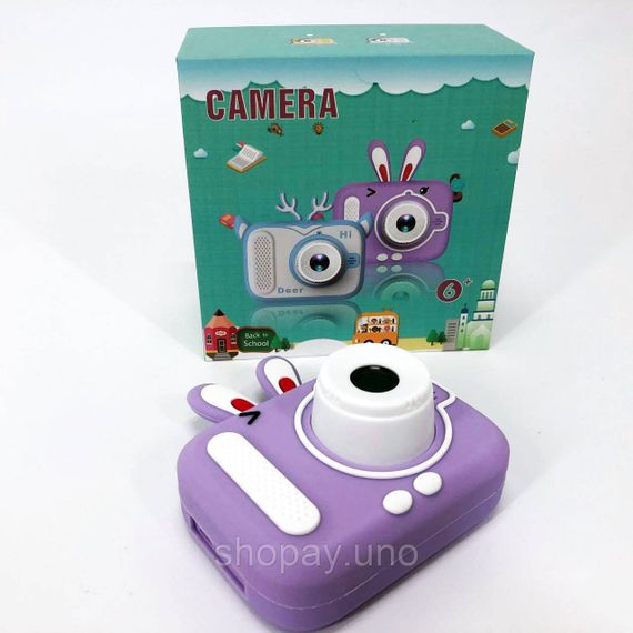 Детский цифровой фотоаппарат X900 Rabbit. Цвет: фиолетовый | Зображення 4