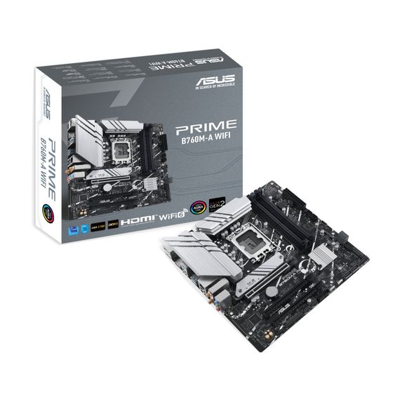 Материнська плата ASUS PRIME B760M-A WIFI | Зображення 1