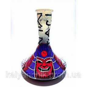 Колба для кальяна Craft Sila маска самурая