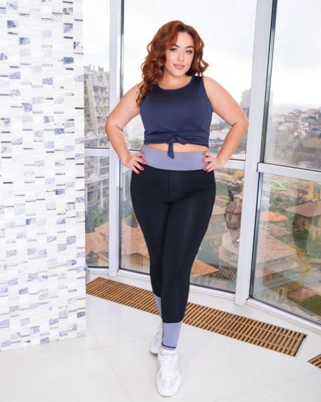 Спортивний жіночий топ plus size