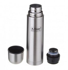 Термос из нержавеющей стали A-PLUS 750 ml с чехлом
