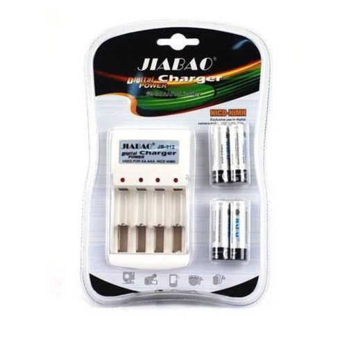 Зарядний пристрій для акумуляторів АА та ААА, Jiabao JB-212 + 4 акумулятори ААА GJ-62 | Зображення 5