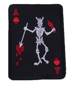 Шеврон Туз пиковый на липучке