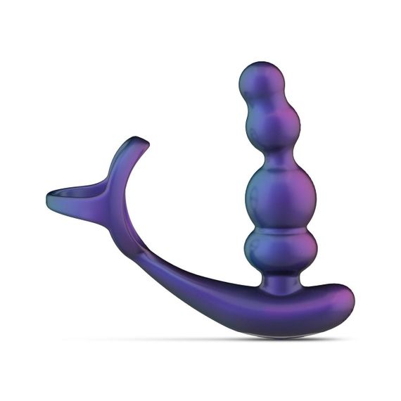 Анальний вібратор з ерекційним кільцем Hueman - Stellar Force Anal Beads with Cockring Sex Aura | Зображення 1