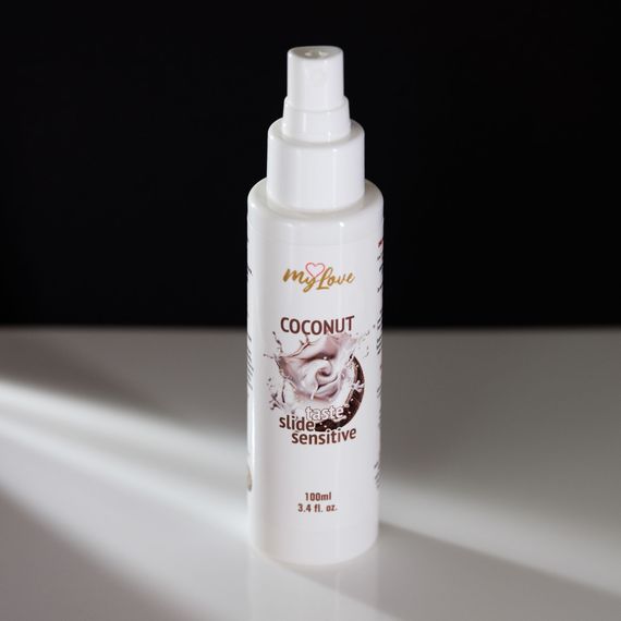 Інтимний гель-лубрикант - MyLove Taste Slide Sensitive Coconut, 100 мл | Зображення 4