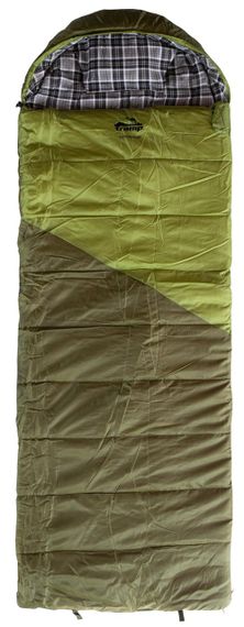Спальний мішок Tramp Kingwood Long ковдра правий dark-olive/grey 230/100 UTRS-053L-R