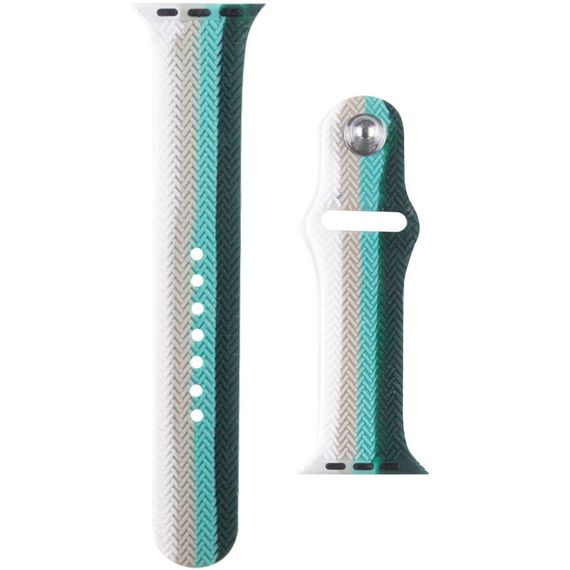 Уценка Силиконовый ремешок Braided для Apple Watch 42/44/45/46/49mm