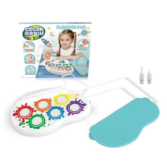 Набор для рисования Crayola Color Wonder Magic Light Brush Bluey со световой кистью, 18 листов, от 3 лет | Зображення 4