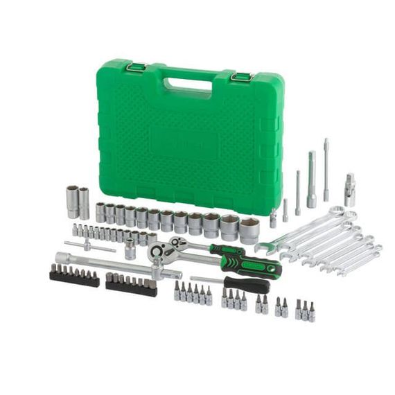 Набір інструментів 1/2", 1/4", 82 од. INTERTOOL ET-6082SP | Зображення 2