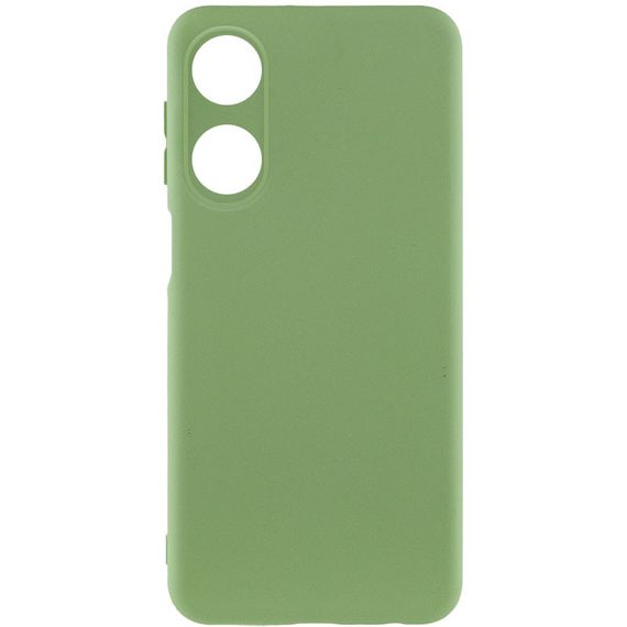 Чохол Silicone Cover Lakshmi Full Camera (A) для Oppo A38 / A18 Зелений / Pistachio